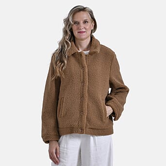 https://tjcuk.sirv.com/Products/78/6/7864626/La-Marey-Ladies-Fleece-Button-Up-Jacket-Size-XL-Brown_7864626.jpg?w=342&h=342