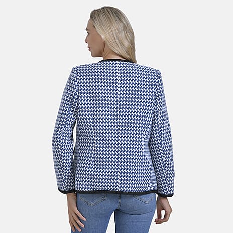 La Marey Couture Femme Vintage Blazer (Size 20) - Blue