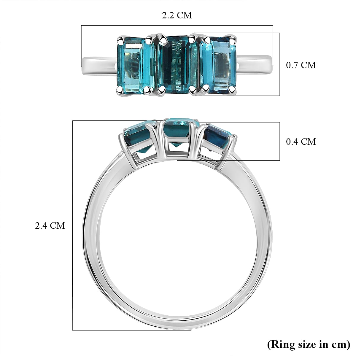 RHAPSODY 950 Platinum GSI Certified AAAA Mutuca Indicolite Trilogy Ring 1.82 Ct. Platinum Wt 4.91 Gms RHAPSODY 950 Platinum GSI Certified AAAA Mutuca Indicolite Trilogy Ring 1.82 Ct. Platinum Wt 4.91 Gms