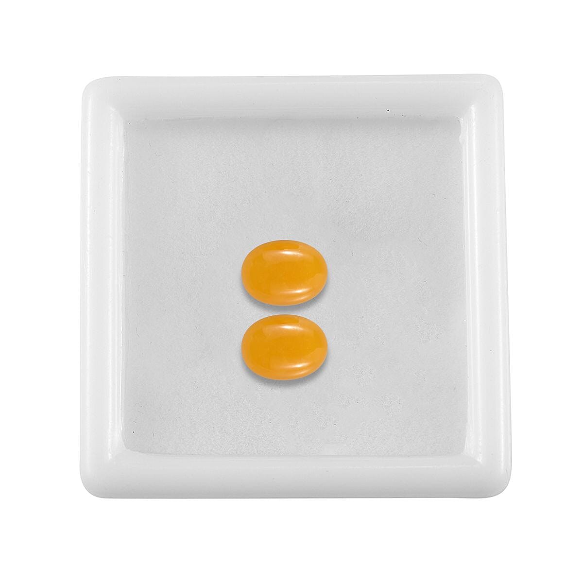 Honey Jade Oval 8x6 mm