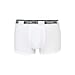 Moschino Mens Low Rise Trunk Underwear (Size XL, 40-42) - White