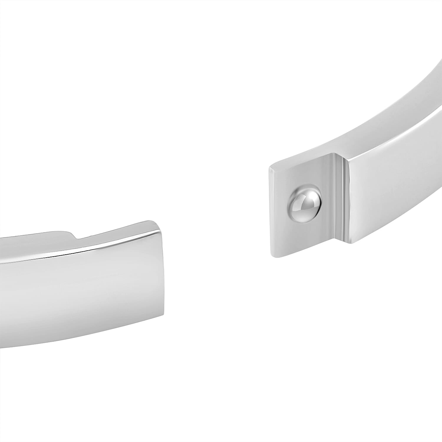 Yellow Crystal Hinged Bangle (Size 7.25)