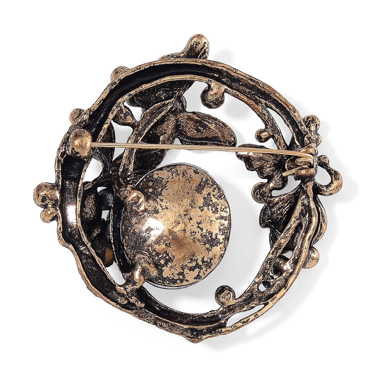 Multi Color Crystal butterfly Brooch