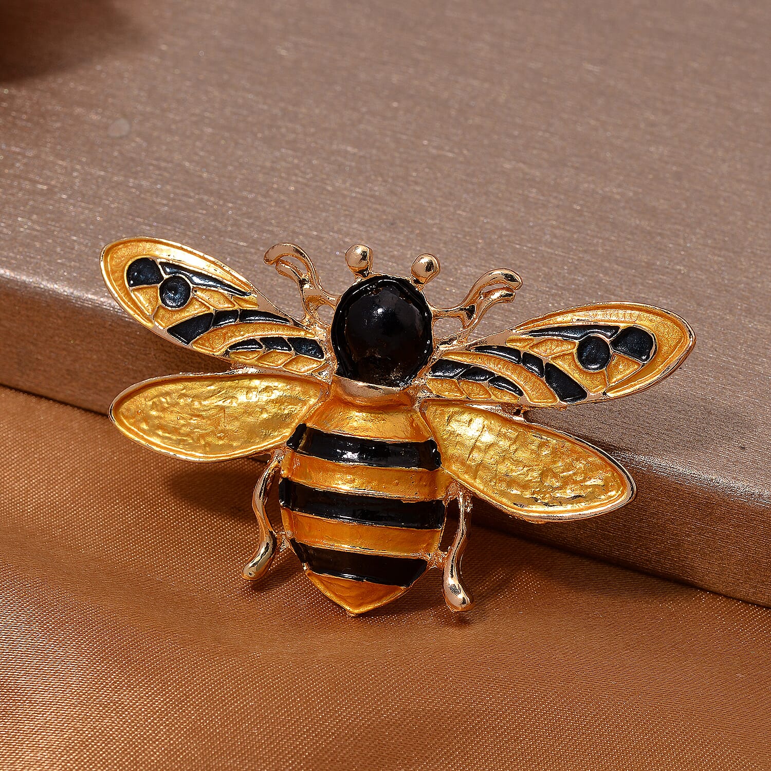   Designer Inspired- Bee Brooch - Yellow