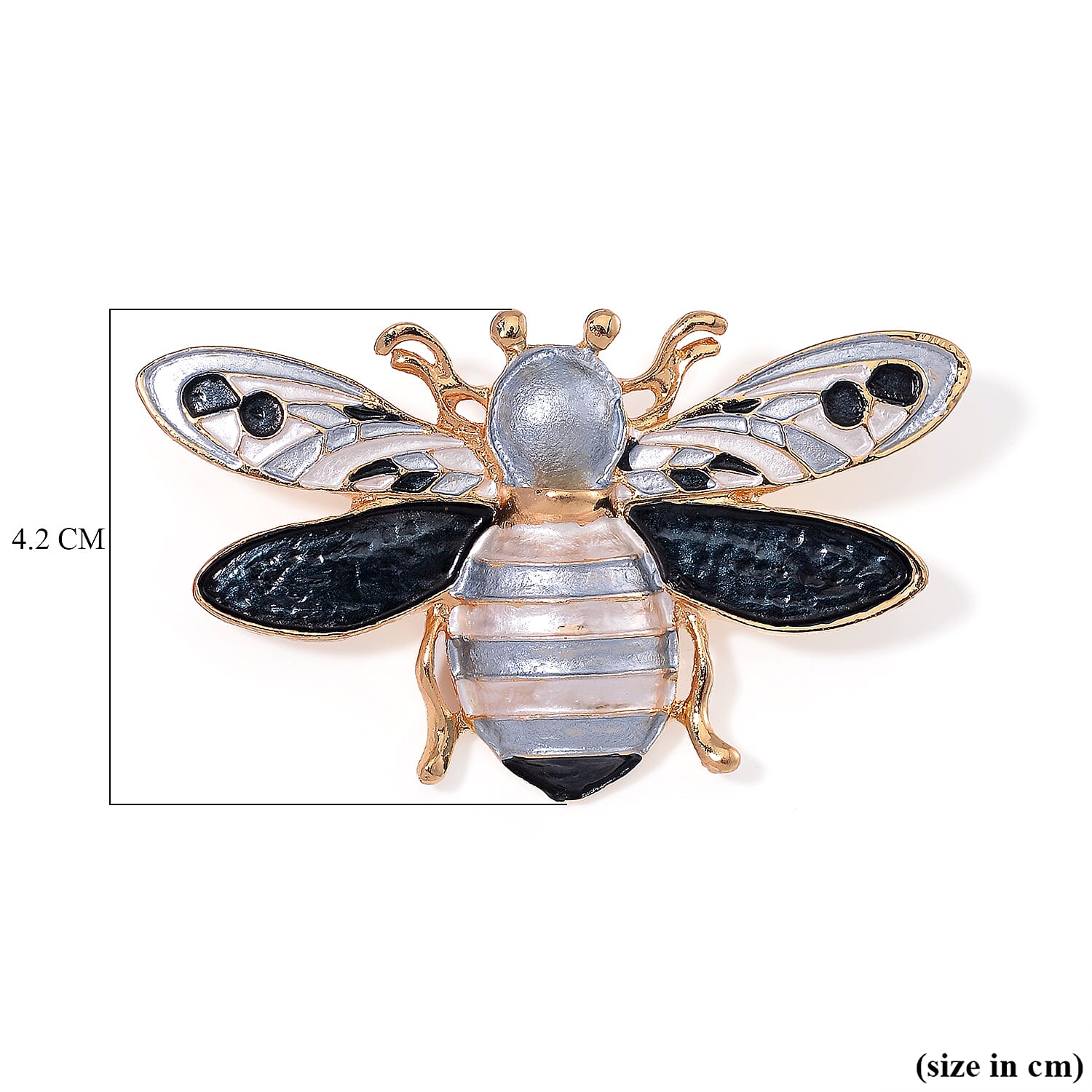 Limited Edition Enamelled Bee Brooch