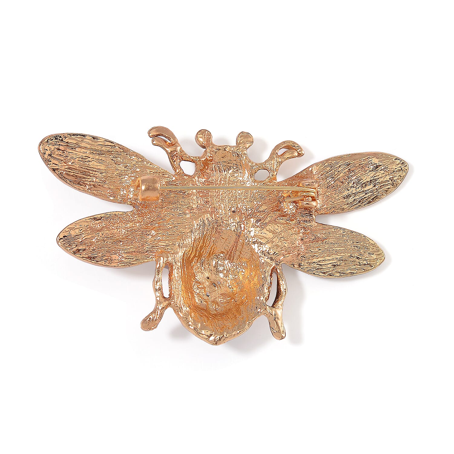 Designer Inspired- Bee Brooch - Brown