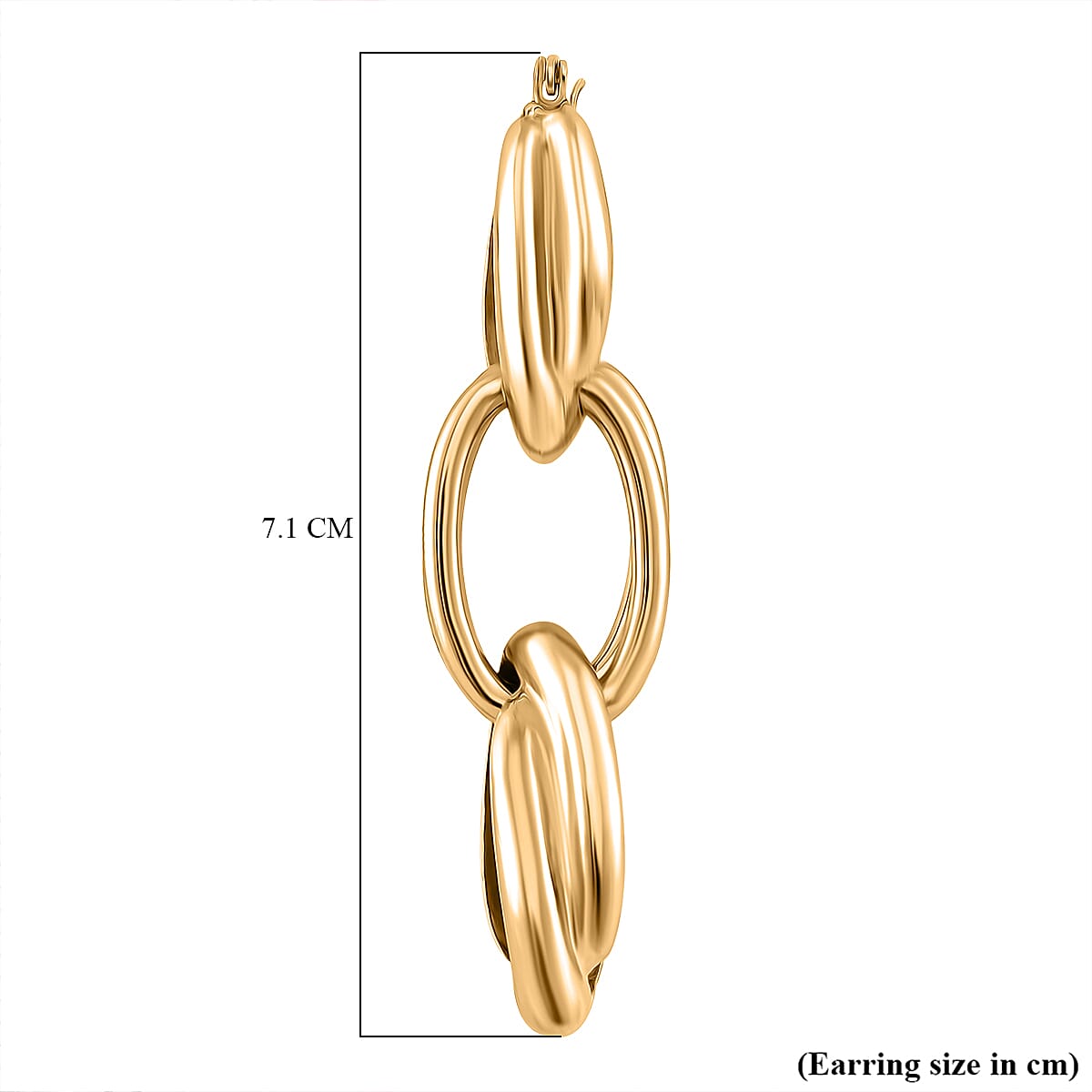 Designer Inspired- Earring With Clasp