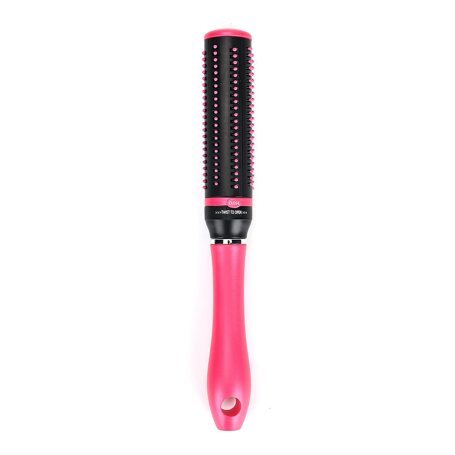 NEOMI Portable Storage Hair Comb with Retractable Bristle Technology - Pink