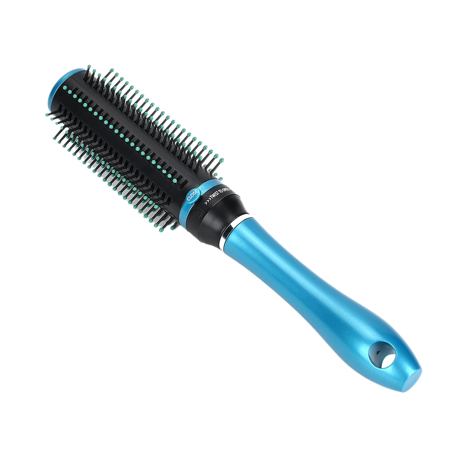 NEOMI Portable Storage Hair Comb with Retractable Bristle Technology - Blue