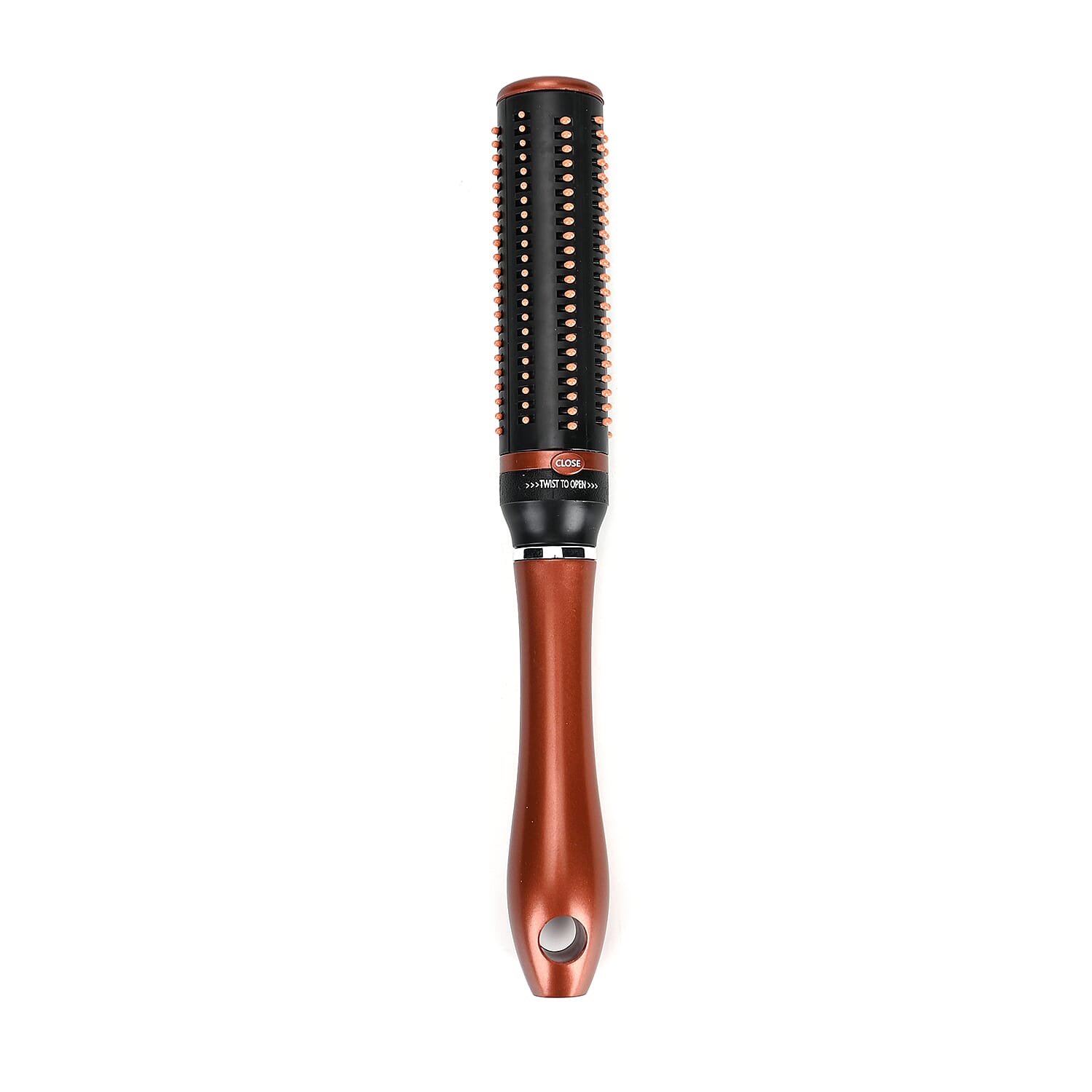 NEOMI Portable Storage Hair Comb with Retractable Bristle Technology - Brown