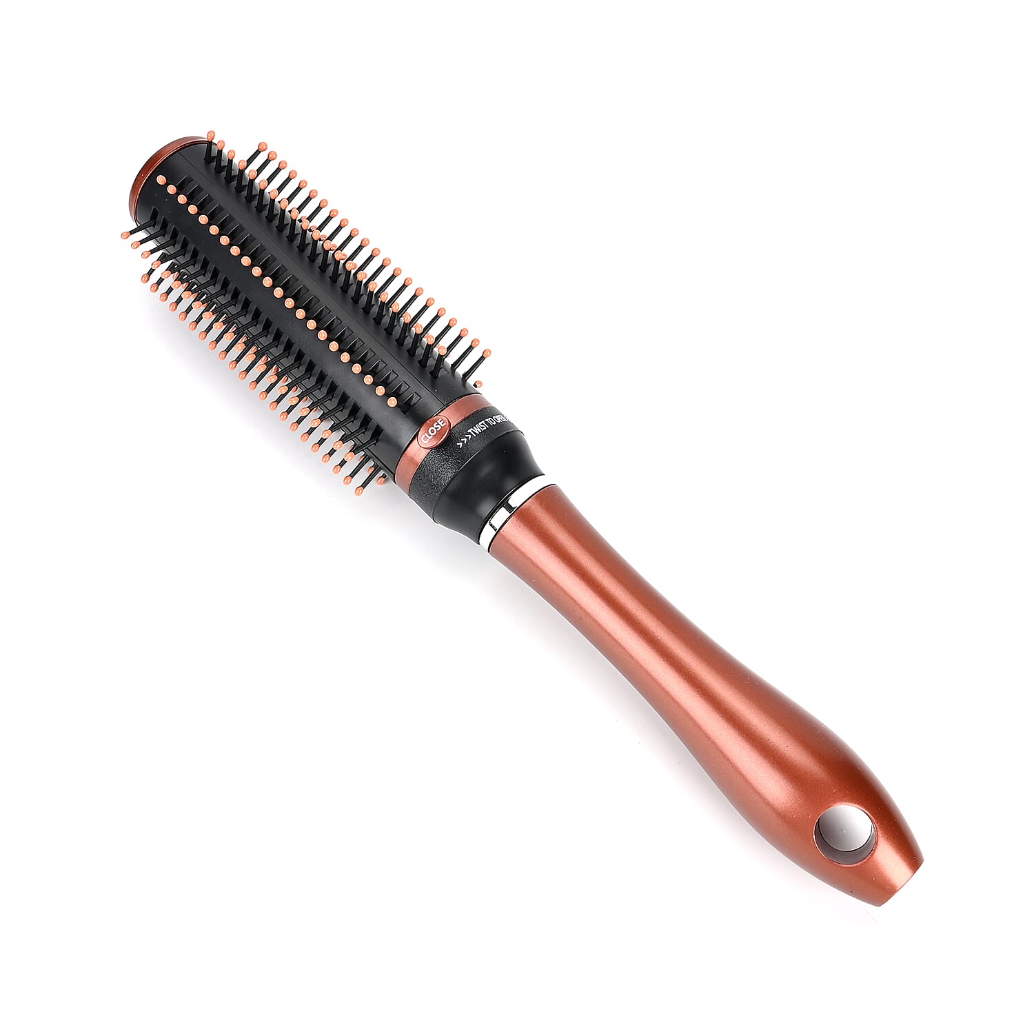 NEOMI Portable Storage Hair Comb with Retractable Bristle Technology - Brown