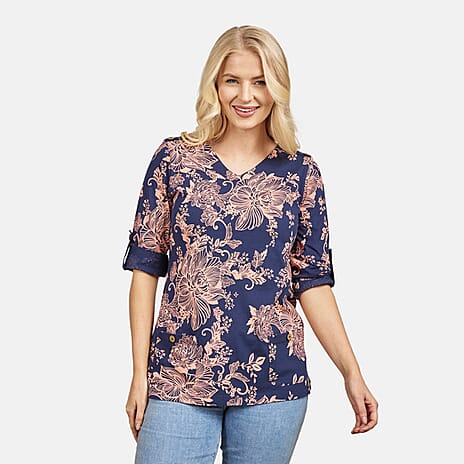 Mudflower Cotton Top (Size 1x1 cm) - Pink