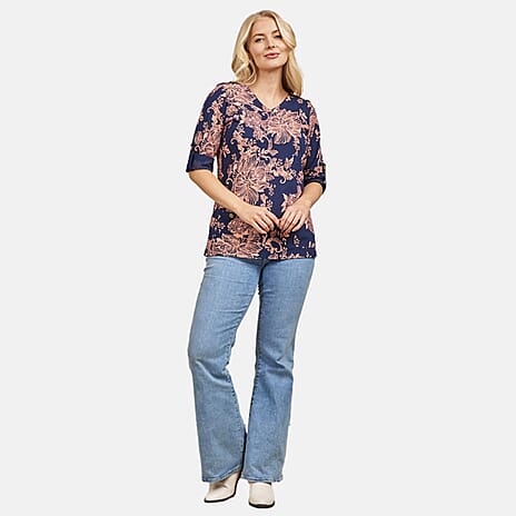 Mudflower Cotton Top (Size 1x1 cm) - Pink