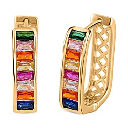 Multi Colour Cubic Zirconia Earring 