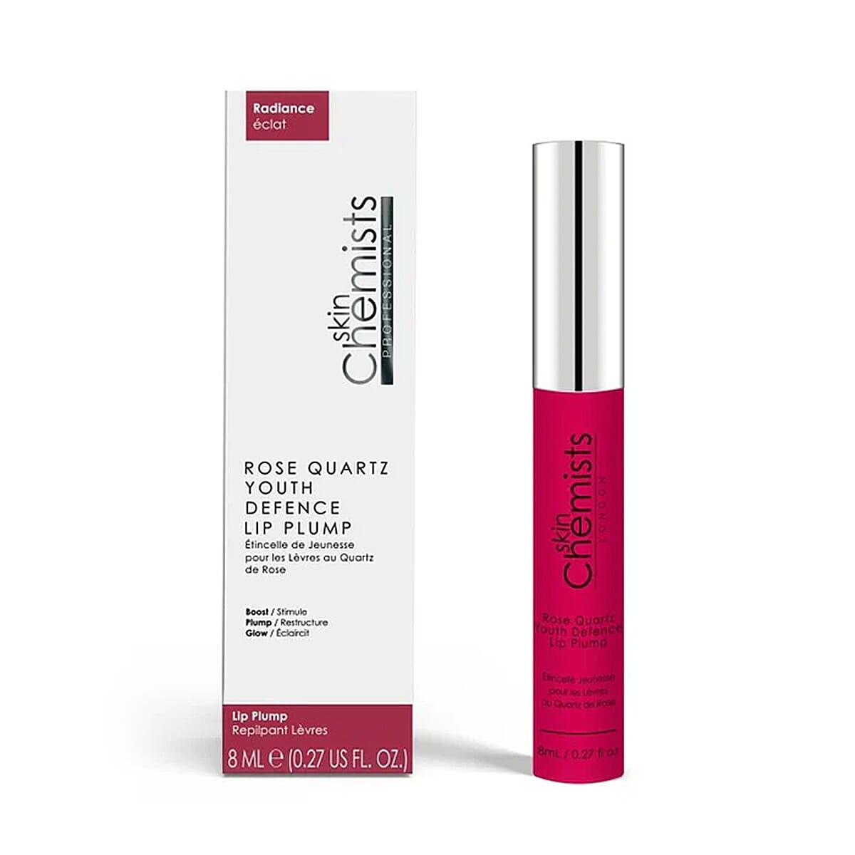 SkinChemists Rose Quartz Youth Defence Lip Plump 8ml