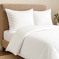 Bamboo Duvet Cover White