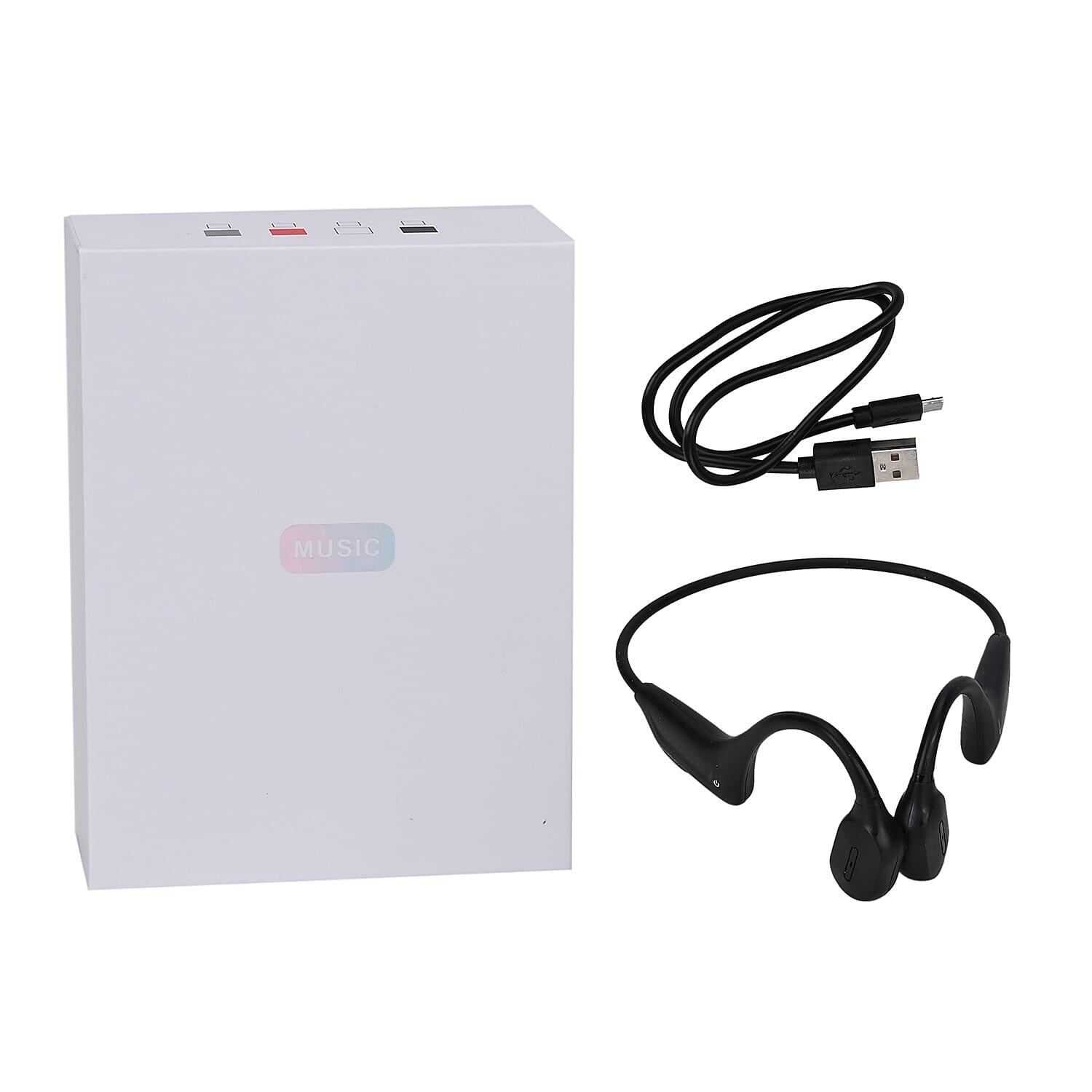 On-Ear and Over-Ear Headphone (Size 15x5 cm) - Black