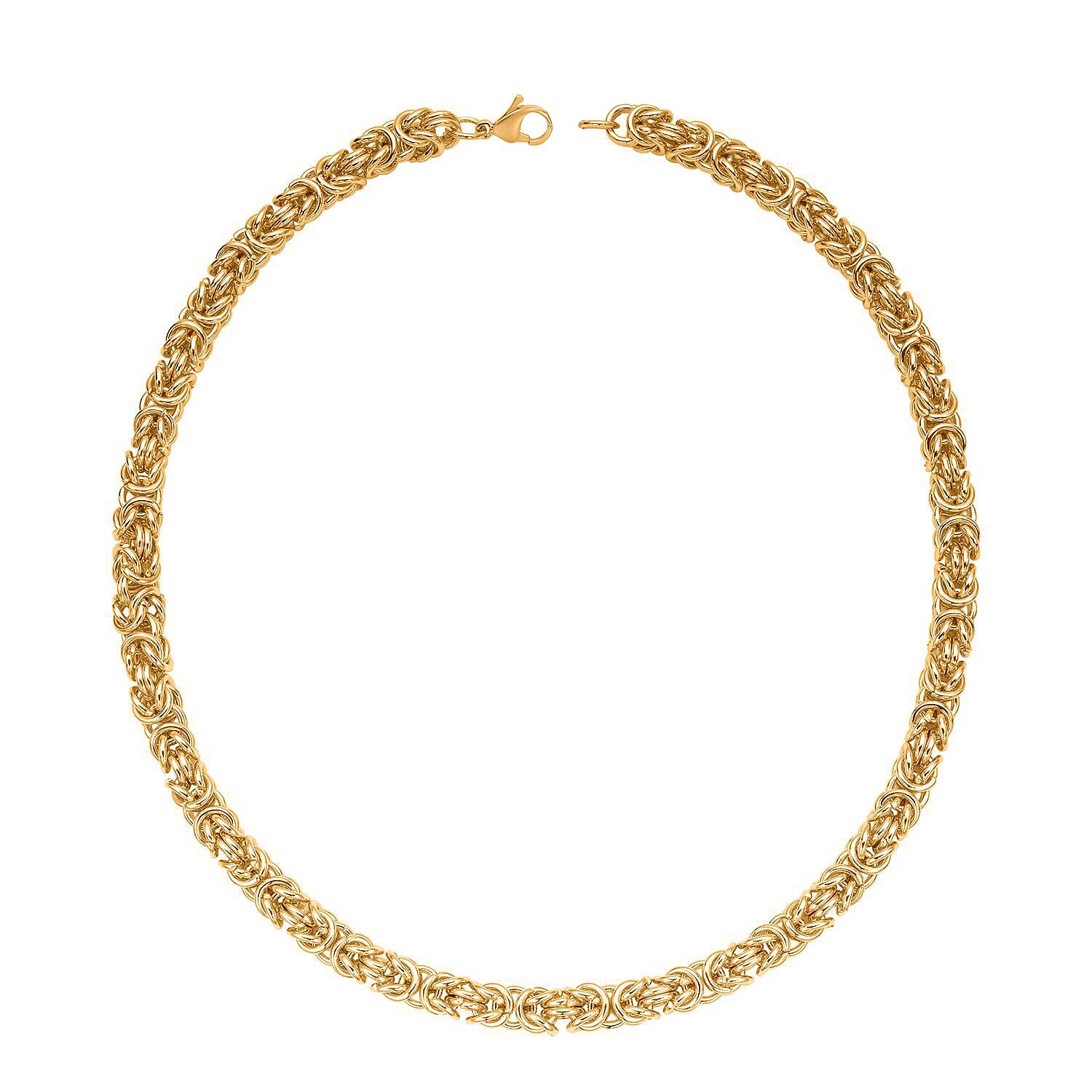 Biggest Offer- Byzantine Necklace (Size - 20-2 Inch Extender) -