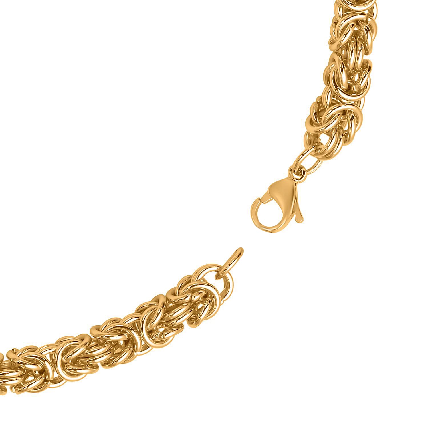 Biggest Offer- Byzantine Necklace (Size - 20-2 Inch Extender) -