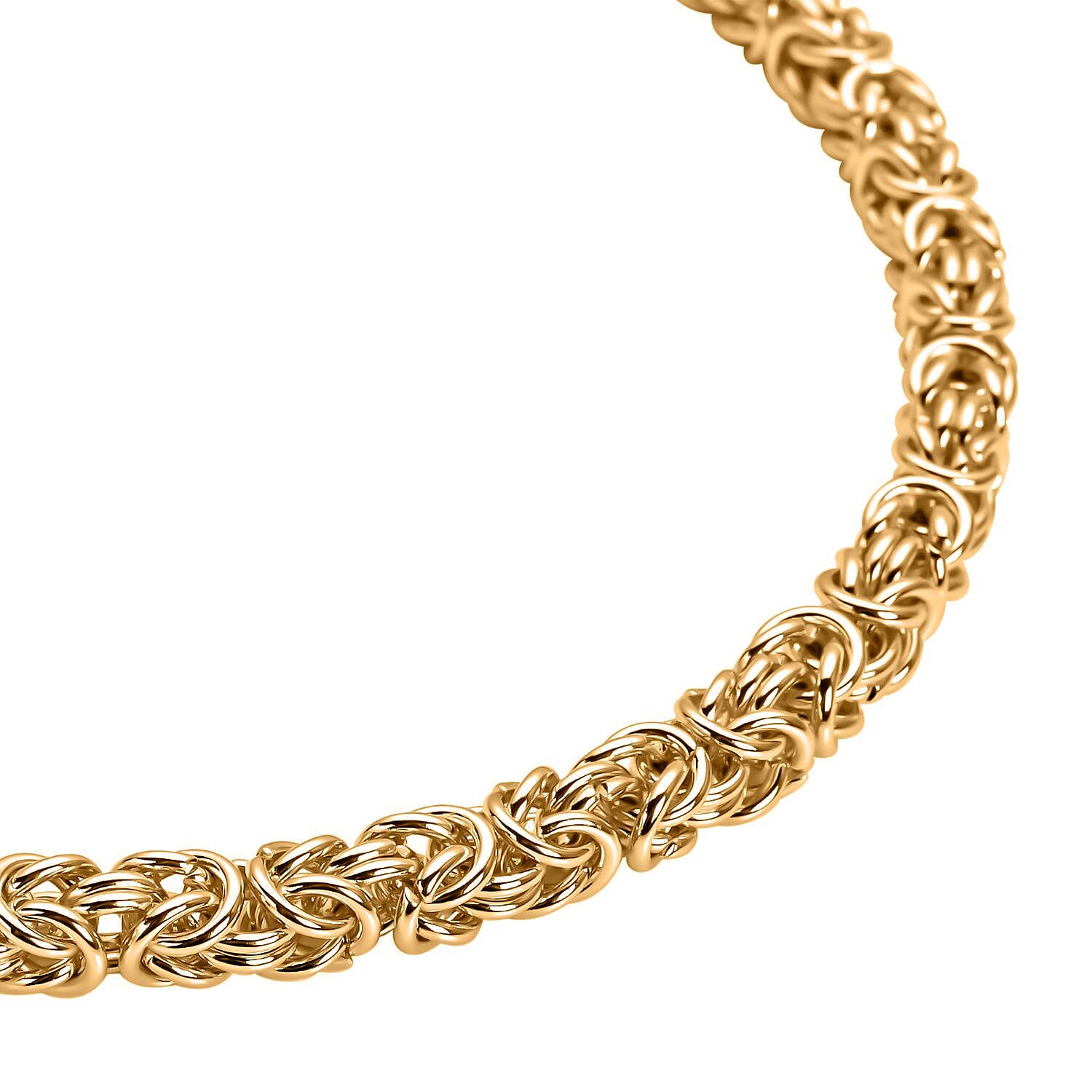 Biggest Offer- Byzantine Necklace (Size - 20-2 Inch Extender) - Biggest Offer- Byzantine Necklace (Size - 20-2 Inch Extender) -