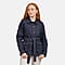 Mudflower Utility Cotton Jacket with Waist Belt