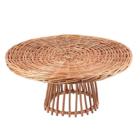 Handmade Sabai Grass Muffin Platter - Brown