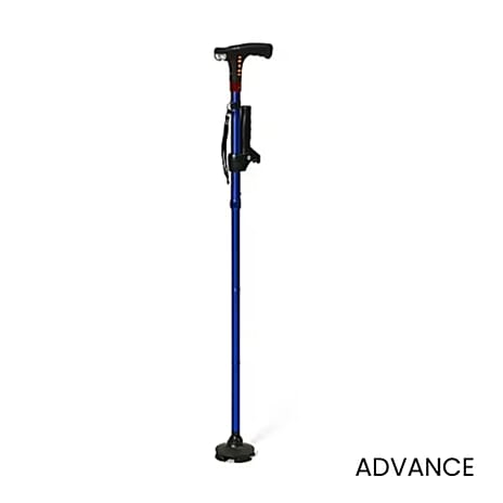 Soul Smart Walking Stick (Size 16x9x45 cm) - Blue & Brown