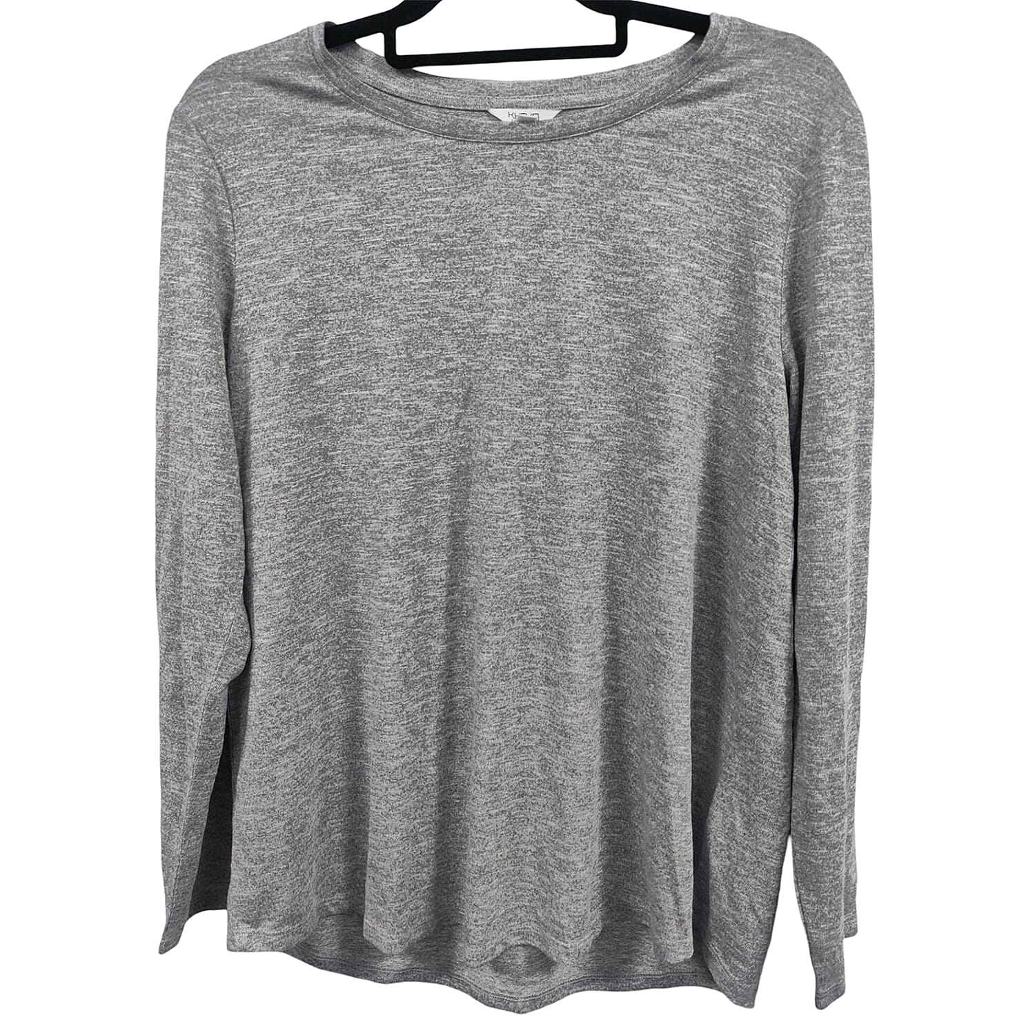 Long Sleeves Casual Jersey Tops (Size 12) - Grey