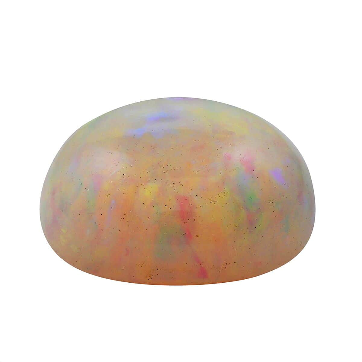 Certified and Appraised AAAA Ethiopian Welo Opal Loose Gemstone (Rnd Shape) 22.37 ct.