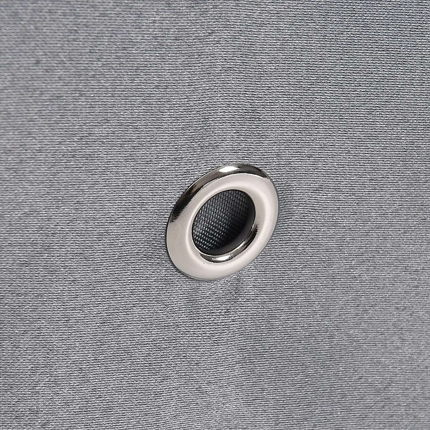 Satin Compressed Storage Bag with Zipper (52x42x30 cm) - Grey Satin Compressed Storage Bag with Zipper (52x42x30 cm) - Grey