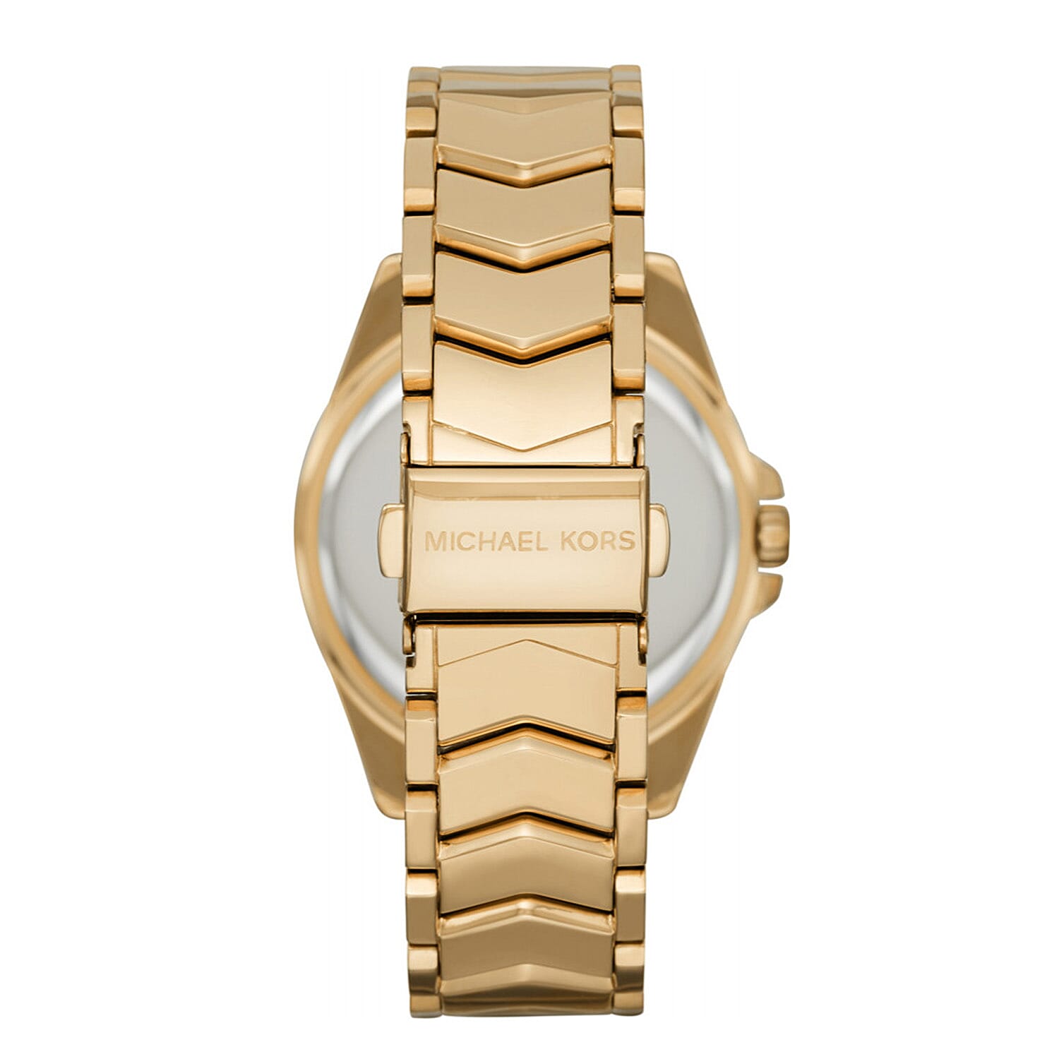 Michael Kors Whitney Quartz Movt. 5ATM WR Ladies Watch with  Stainless Steel Chain Strap in  Gold Tone