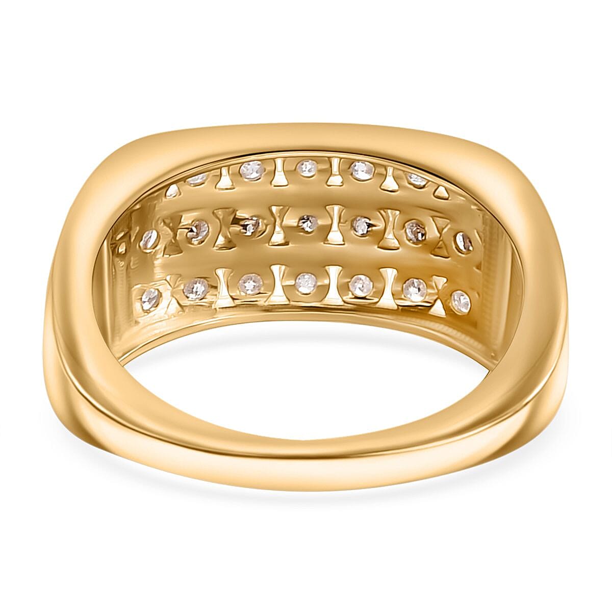 9K Yellow Gold SGL Certified GH Natural Diamond Ring 1.01 Ct. 9K Yellow Gold SGL Certified GH Natural Diamond Ring 1.01 Ct.