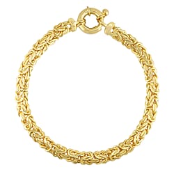 Sterling Silver Byzantine Bracelet (Size - 7.5)