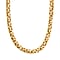 Yellow Gold Sterling Silver Chain (Size - 20)