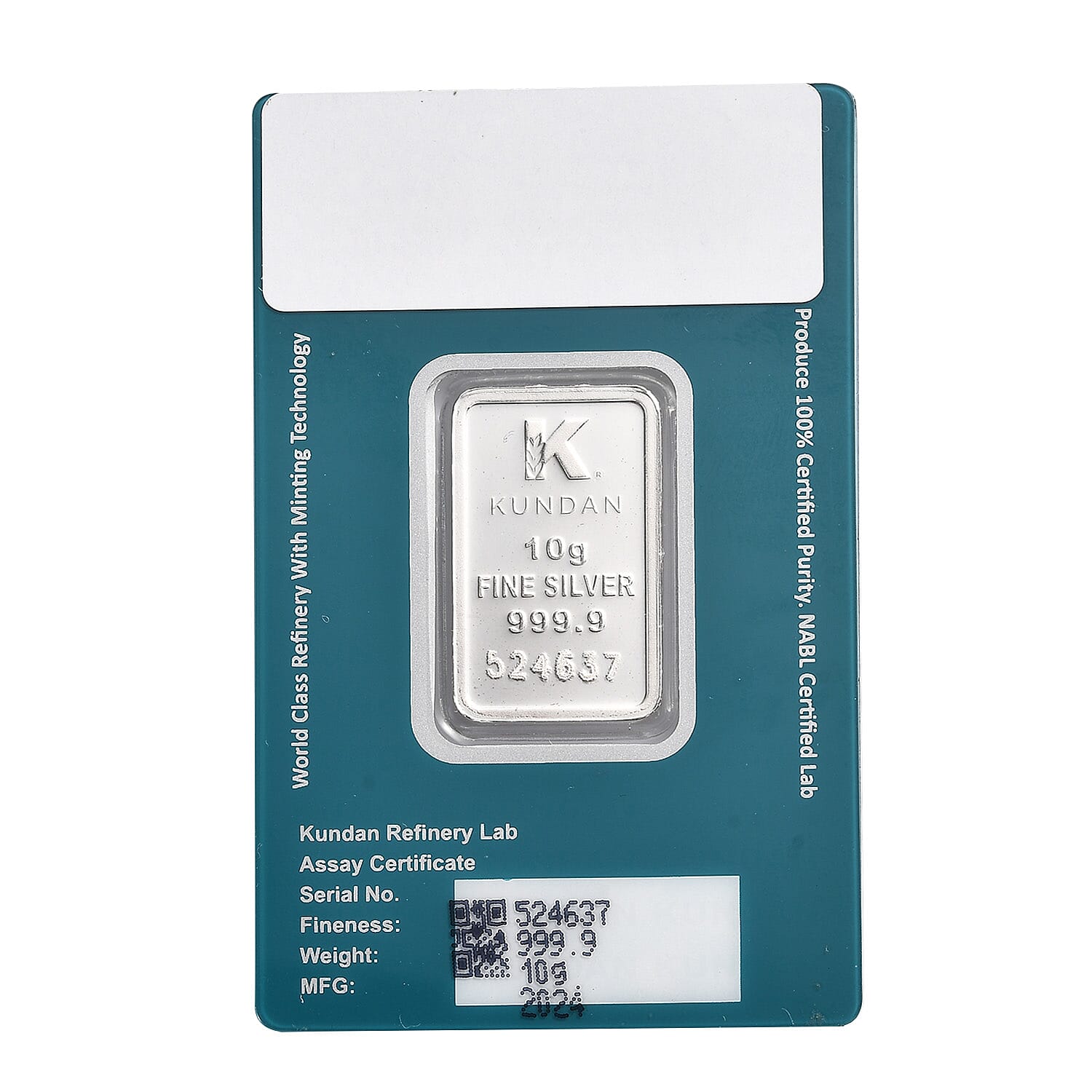 Close Out Deal - 10 Gram 999.9 Fine Silver Bar