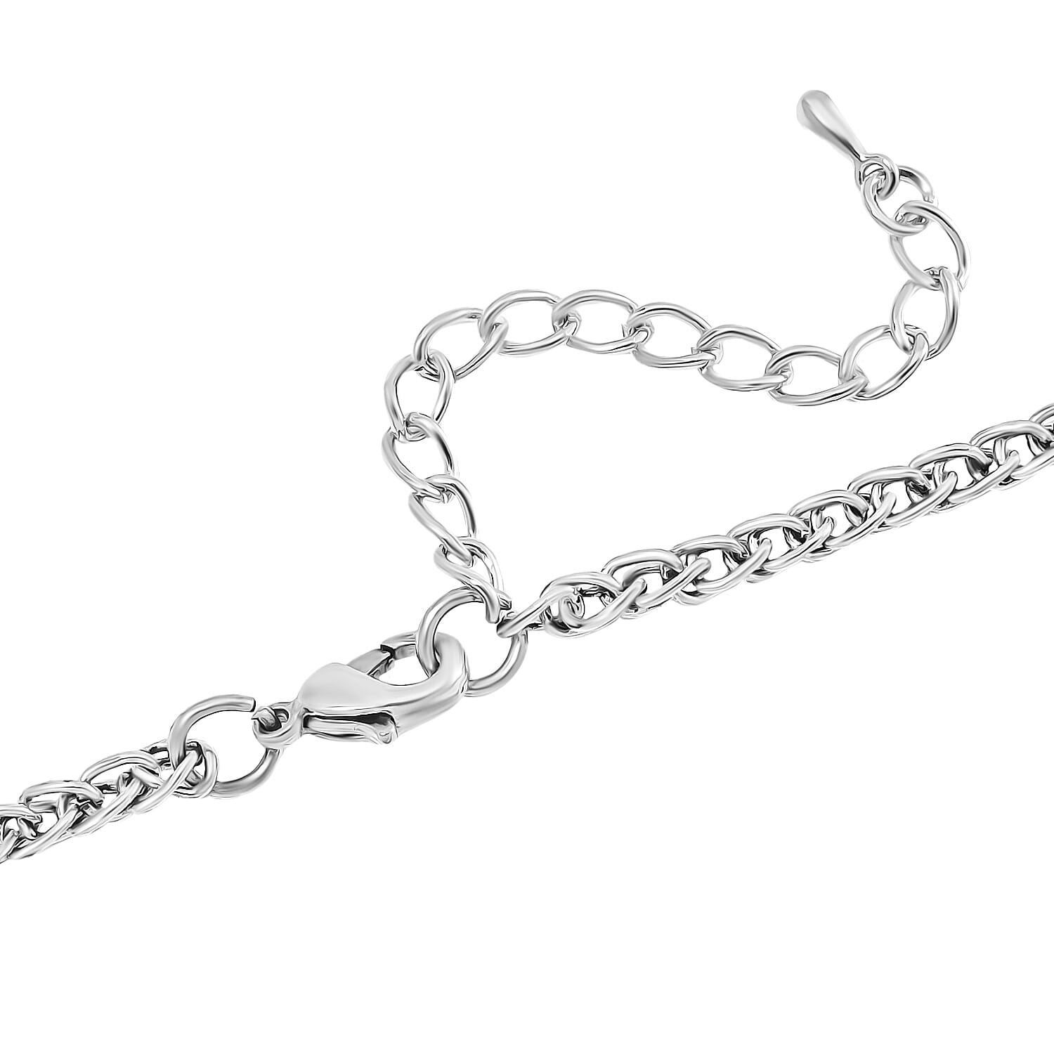 Crystal Pendant with Chain (Size - 29.5+2 Ext)