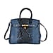 La Marey Leather Snakeskin Crossbody Bag