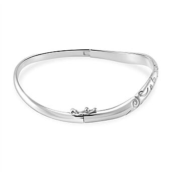 https://tjcuk.sirv.com/Products/78/9/7891161/Lucy-Q-Rhodium-Overlay-Sterling-Silver-Bangle-Size-8_7891161_2.jpg?w=342&h=342
