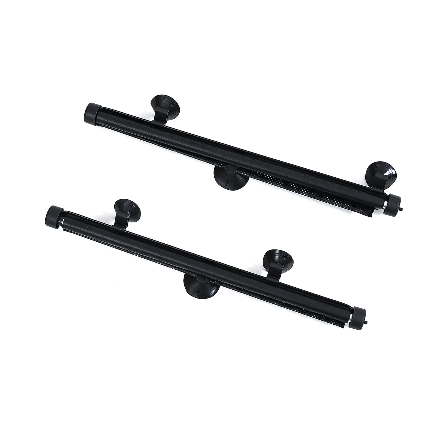 Set of 2- Foldable Car Sun Shades for Windows - Black