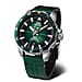 VOSTOK Rocket N1 Automatic Movt. 20ATM WR Mens Watch with Green Leather Strap