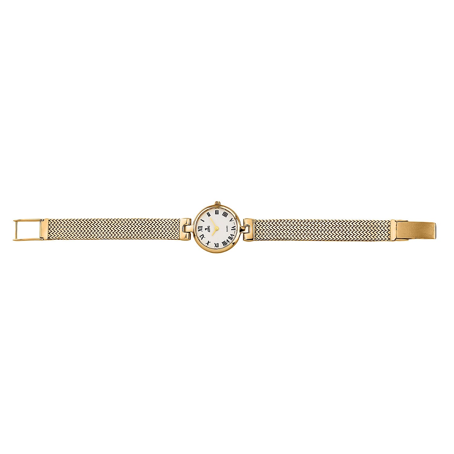 One Time Offer- 9K Yellow Gold Swiss Movement Watch with Sapphire Glass Gold Wt. 25.66 Gms - Oval