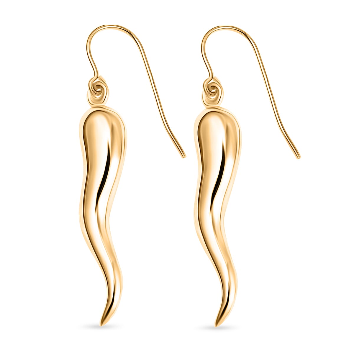 9K Yellow Gold Earring.
