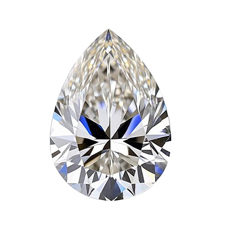 Luxuriant Diamond - 5 Cts Lab Grown Diamond Pear IGI certified VS-G (Size Dimension 15.64x 9.70x5.8mm) .