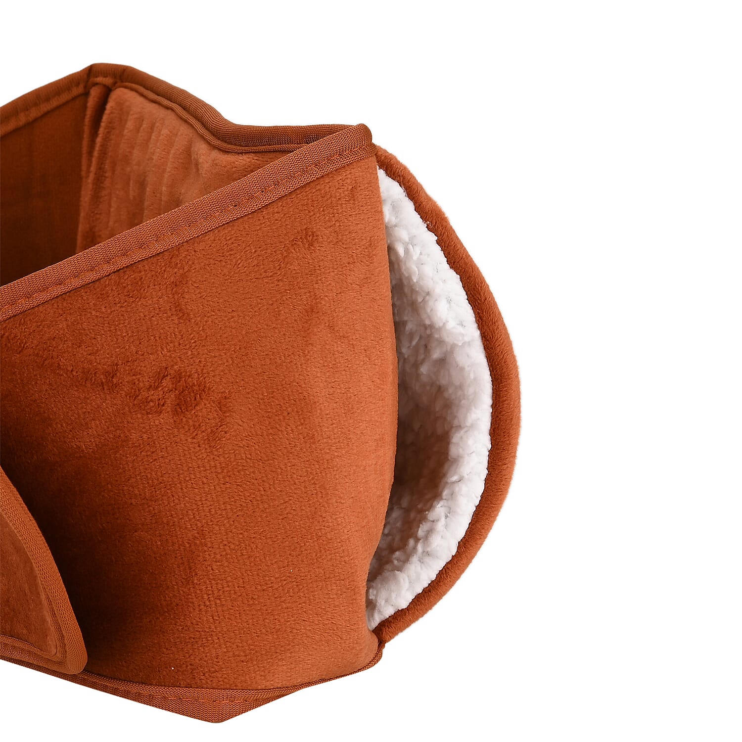 1000ml Fleece Hot Water Belt - Brown