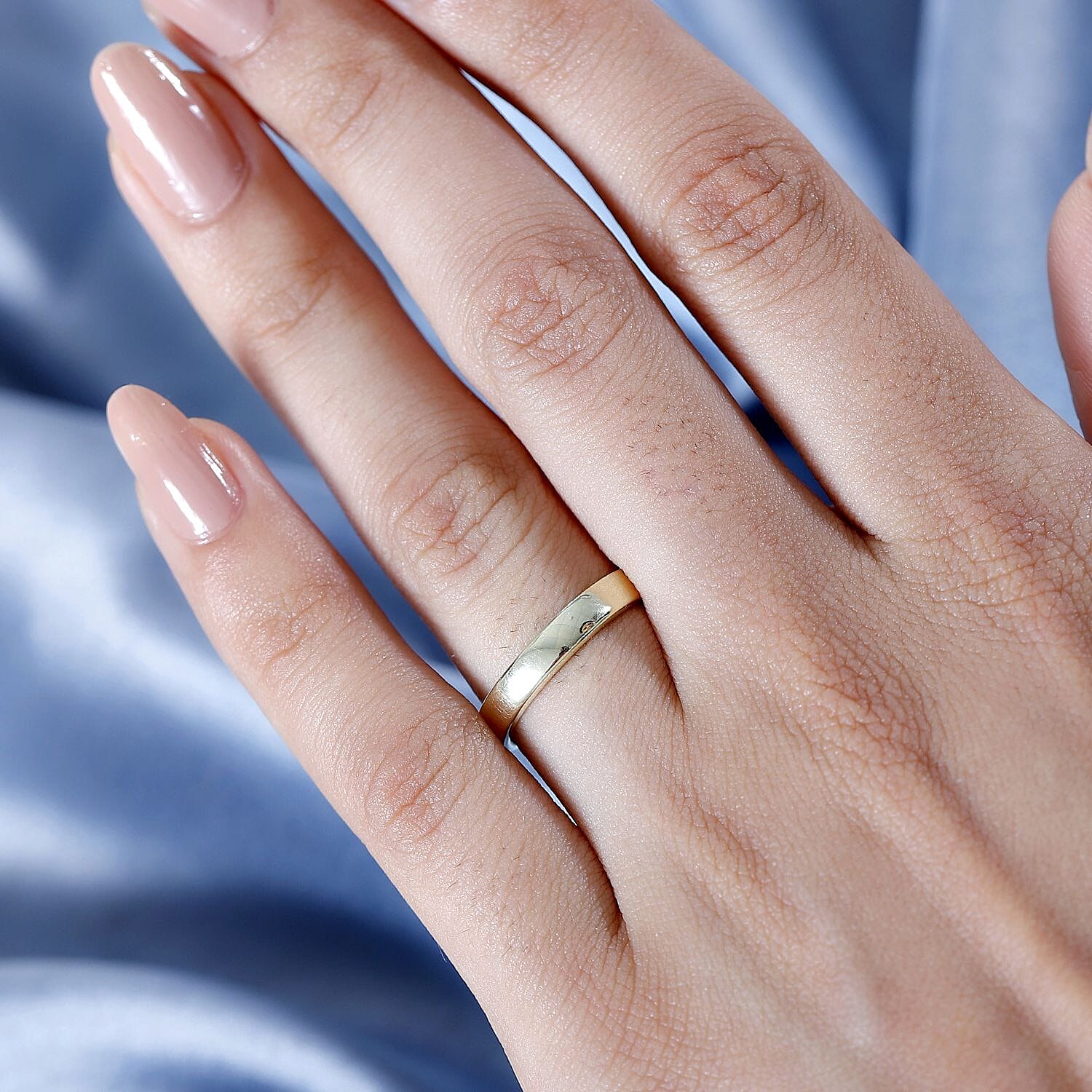 14K Green Gold Standard Ring