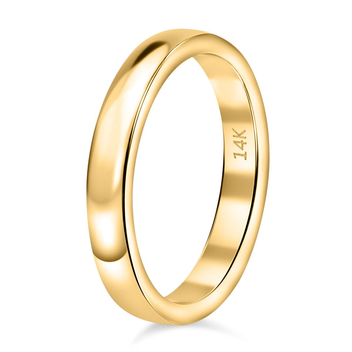 14K Green Gold Standard Ring