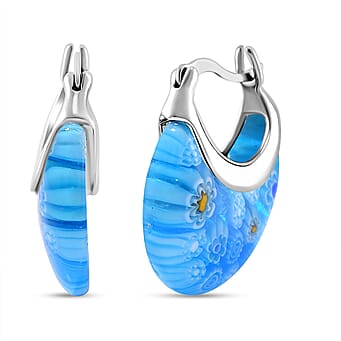 https://tjcuk.sirv.com/Products/78/9/7893969/Blue-Color-Murano-Glass-Earring-in-rhodium-Sterling-Silver-0-01-ct-0-0_7893969.jpg?w=342&h=342