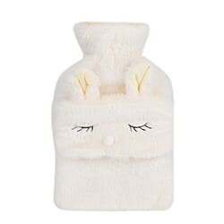 1000ml Plush Hot Water Bag with Eye Mask Set