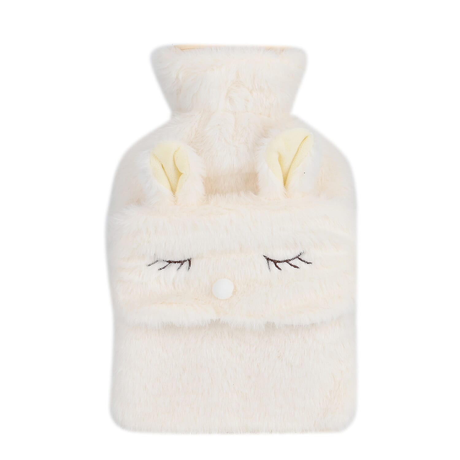 Hot Water Bottle with Eye Mask - 1000ml