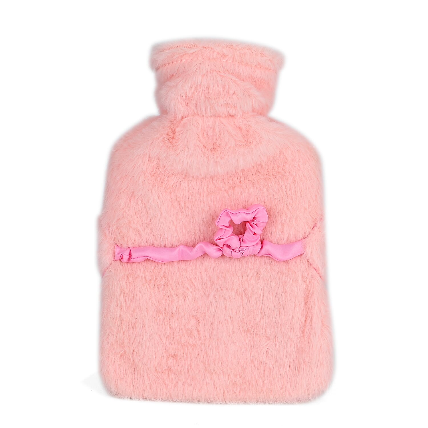 Set of 2  - Hot Water Bottle with Eye mask 1000ml - Pink